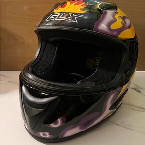 GLX Helmet G316 Youth Size Small Motorcycle ATV Dragon design